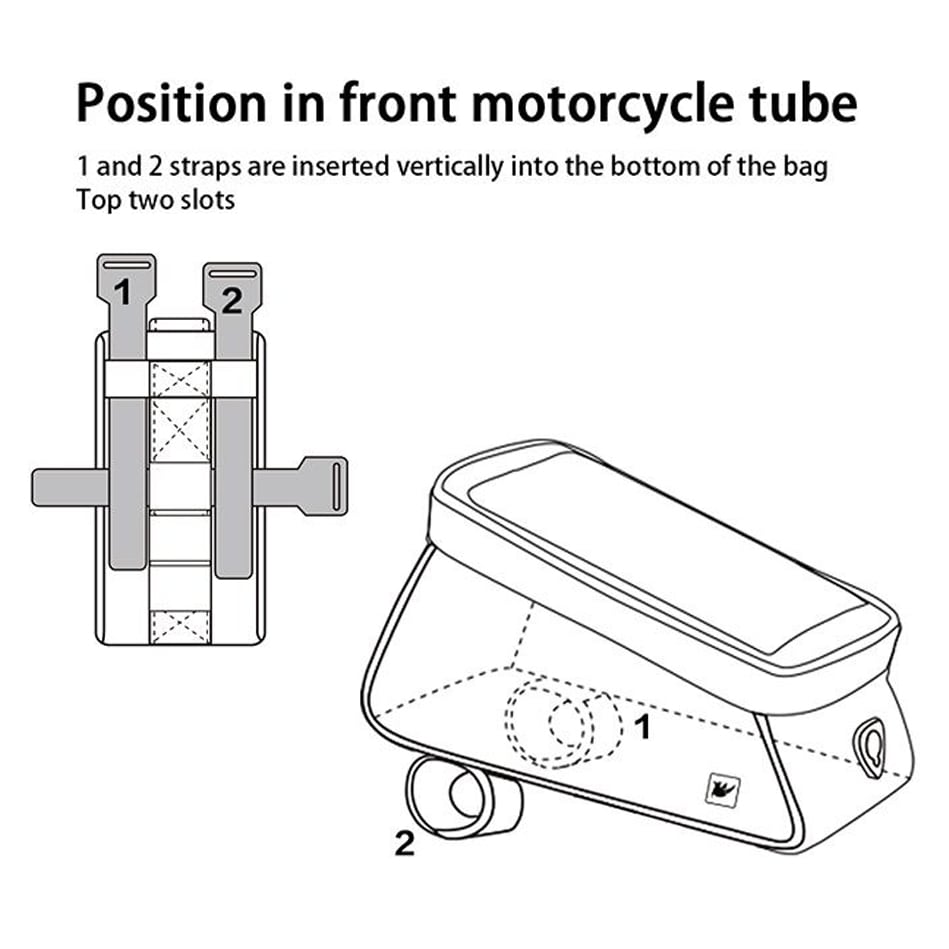 Bolso soporte celular rhinowalk rk18335 para moto10