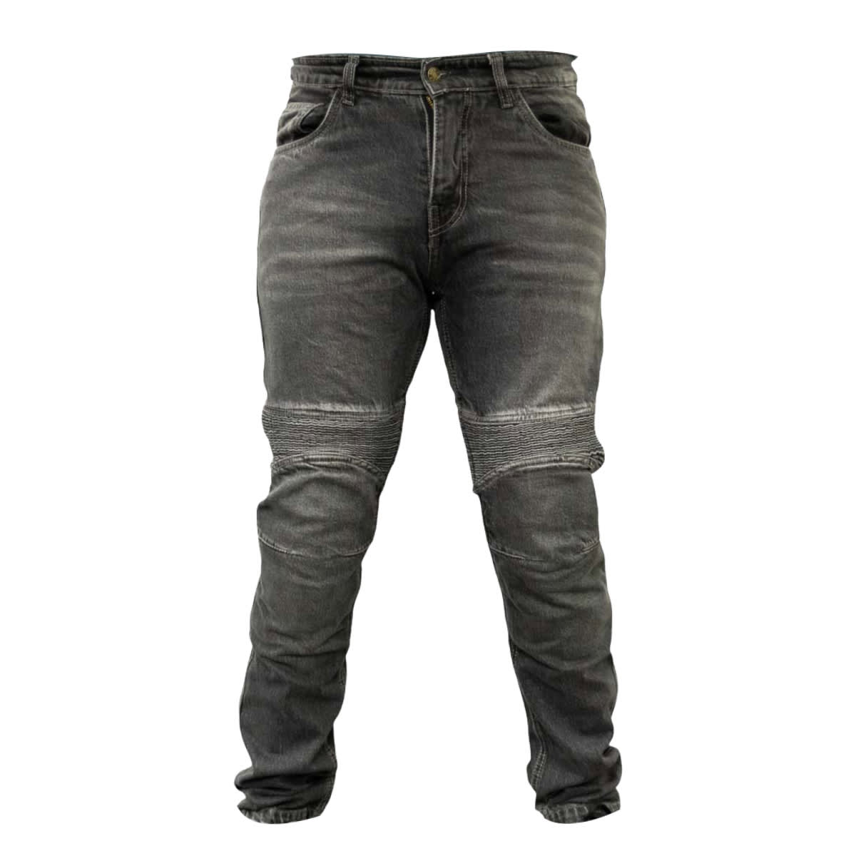Pantalon jeans moto armad gear over gris kevlar1