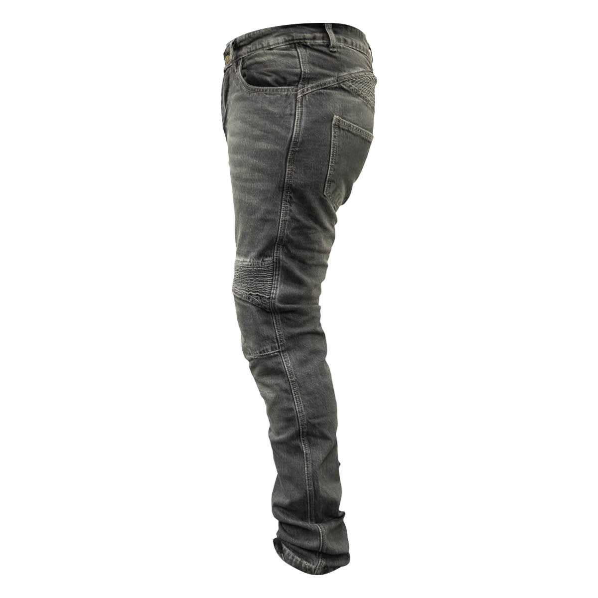 Pantalon jeans moto armad gear over gris kevlar3