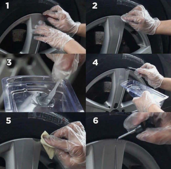 Kit Reparador de Llantas para Autos Motos y Camiones3