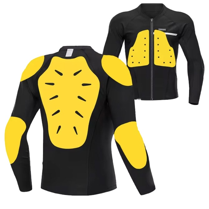 Chaqueta para moto lyschy ly-868 protecciones Verano5