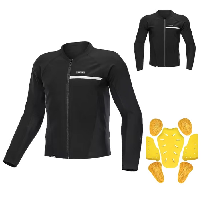 Chaqueta para moto lyschy ly-868 protecciones Verano4