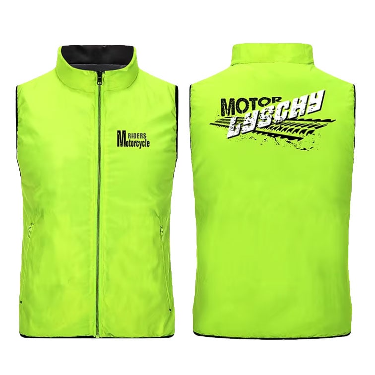 Chaqueta para moto calefaccionada Lyschy LY-v06 sin mangas reversible6