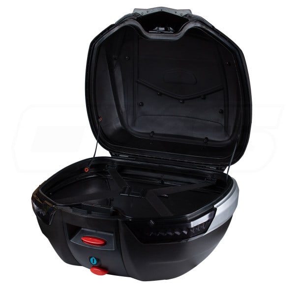 Maleta Moto Top Case 4rs E62 38 Litros Con Luz Led Carbon2