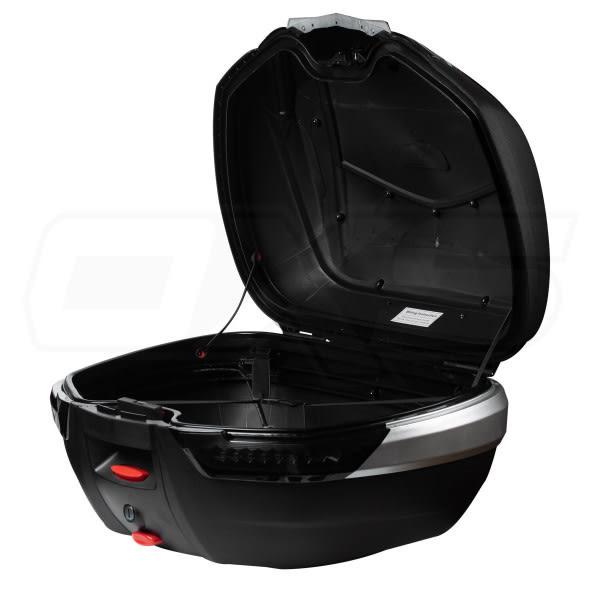 Maleta moto top case 4rs e68 carbon 48 litros con luz led3