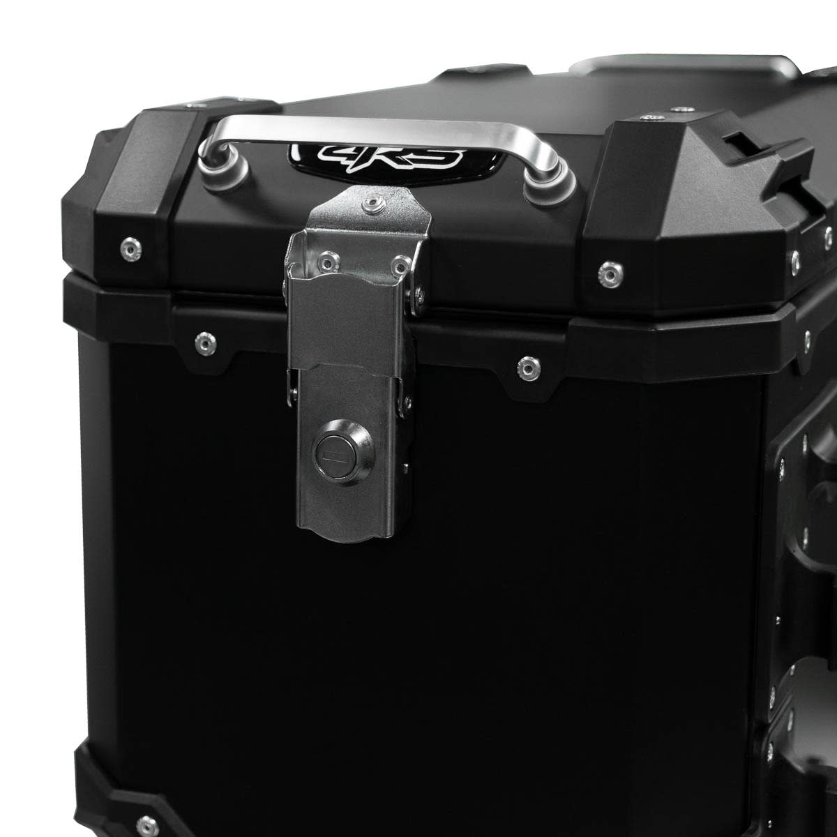 MALETAS LATERALES PARA MOTO 4RS V40S  85 LITROS ALUMINIO NEGRA UNIVERSAL DESMONTABLES3