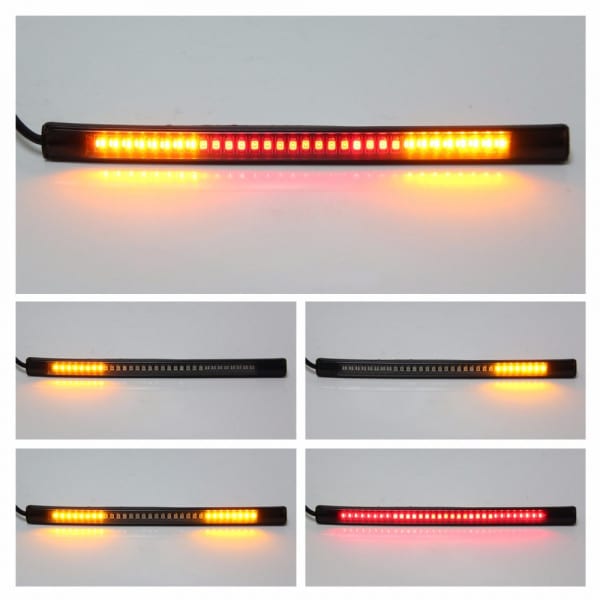 Tira led flexible para auto moto freno e intermitente4