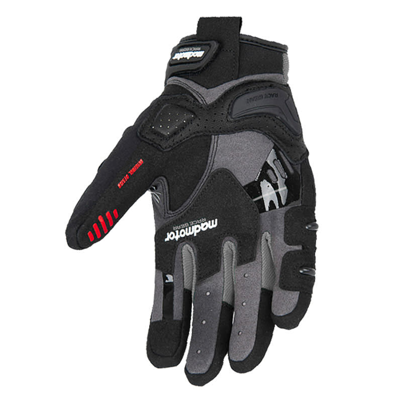 Guantes para moto madmotor mt28 protecciones touch3