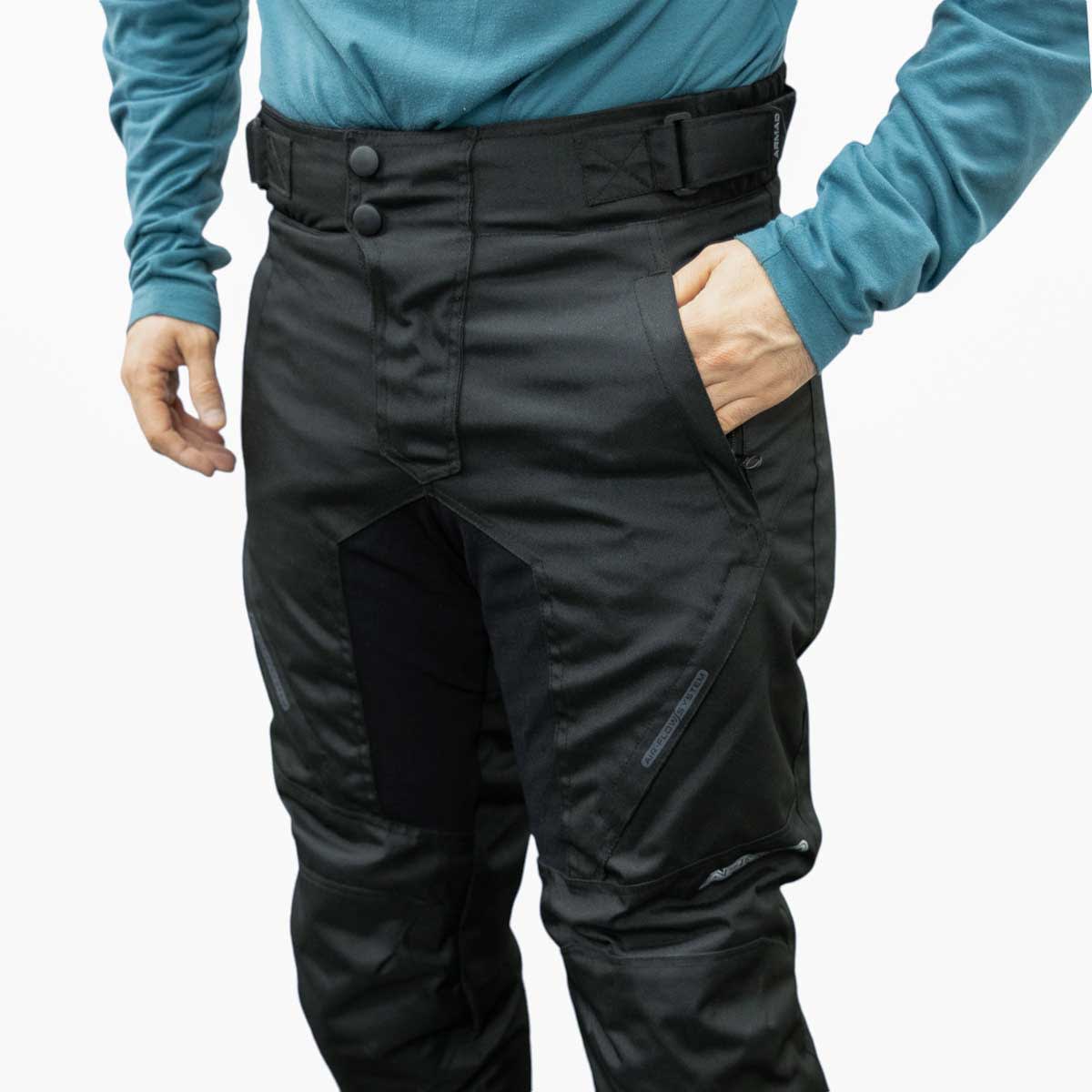 Pantalon moto armad gear york maxdura impermeable7