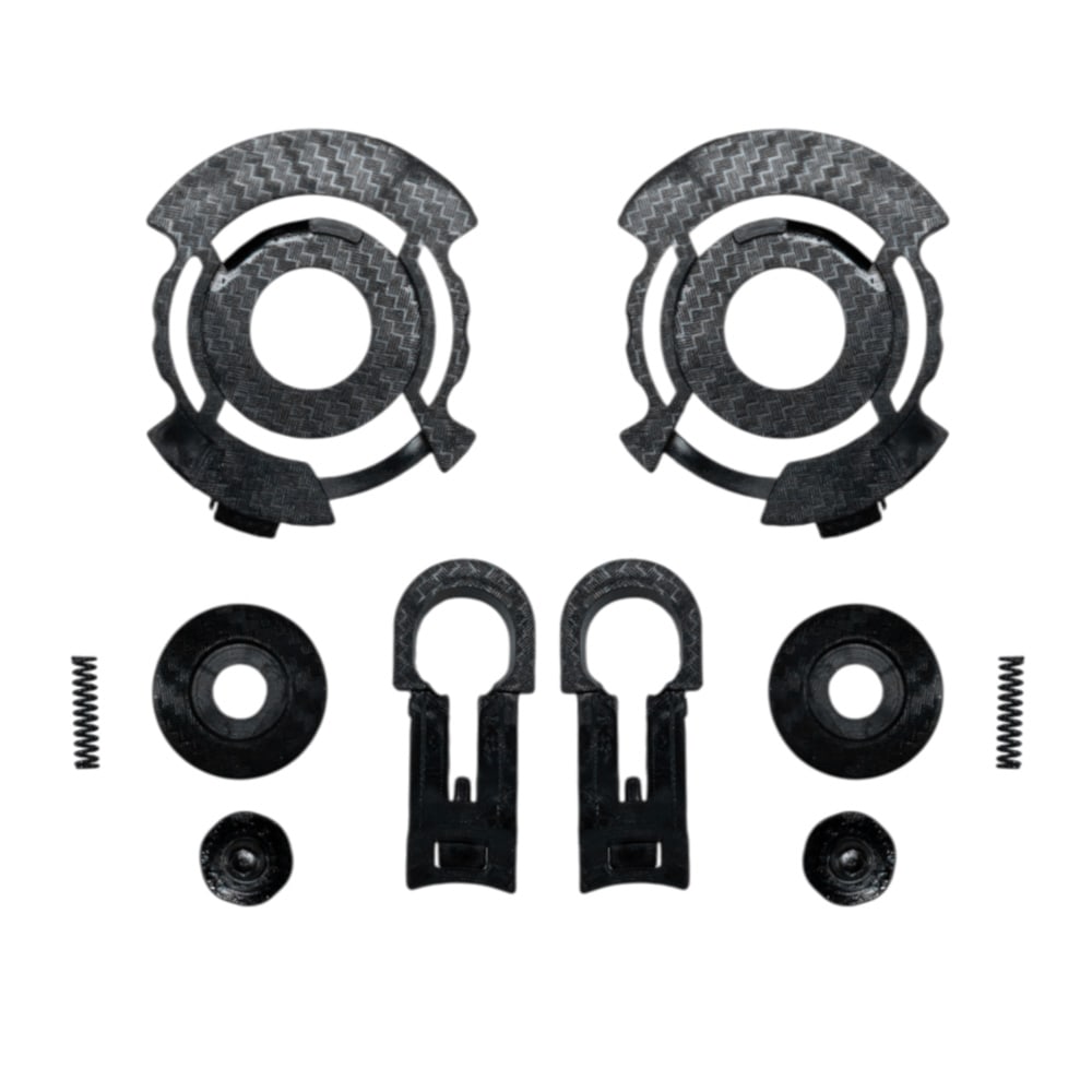 Sistema de fijación repuesto para casco moto hro 3480dv1