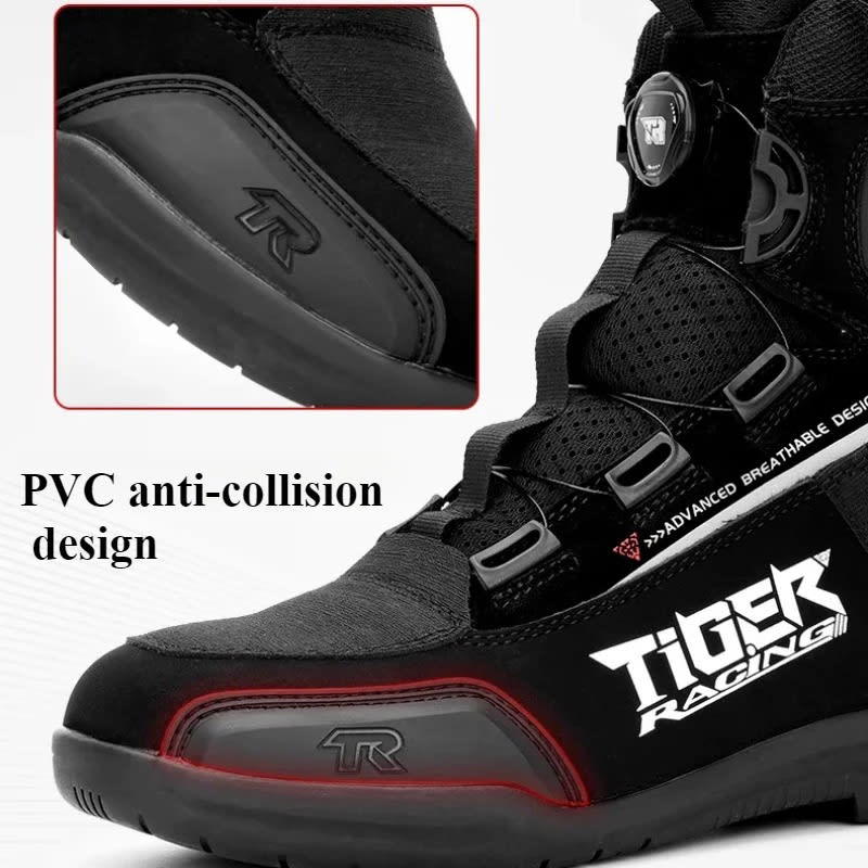 Botas Para Moto tiger racing r1 con caña urbanas6