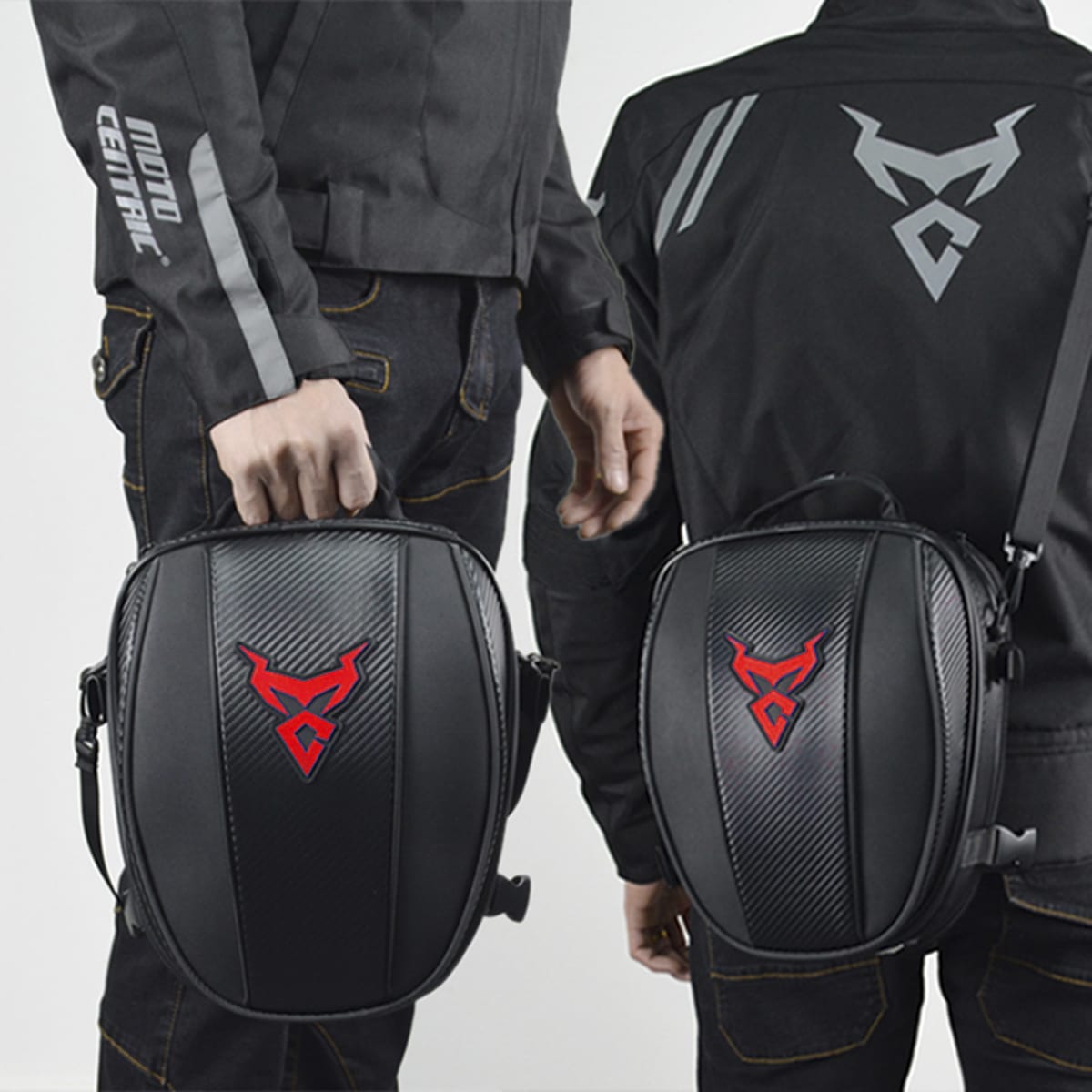 Bolso estanque y cola para moto motocentric expandible de 8 a 11.5 litros 11-MC-00794