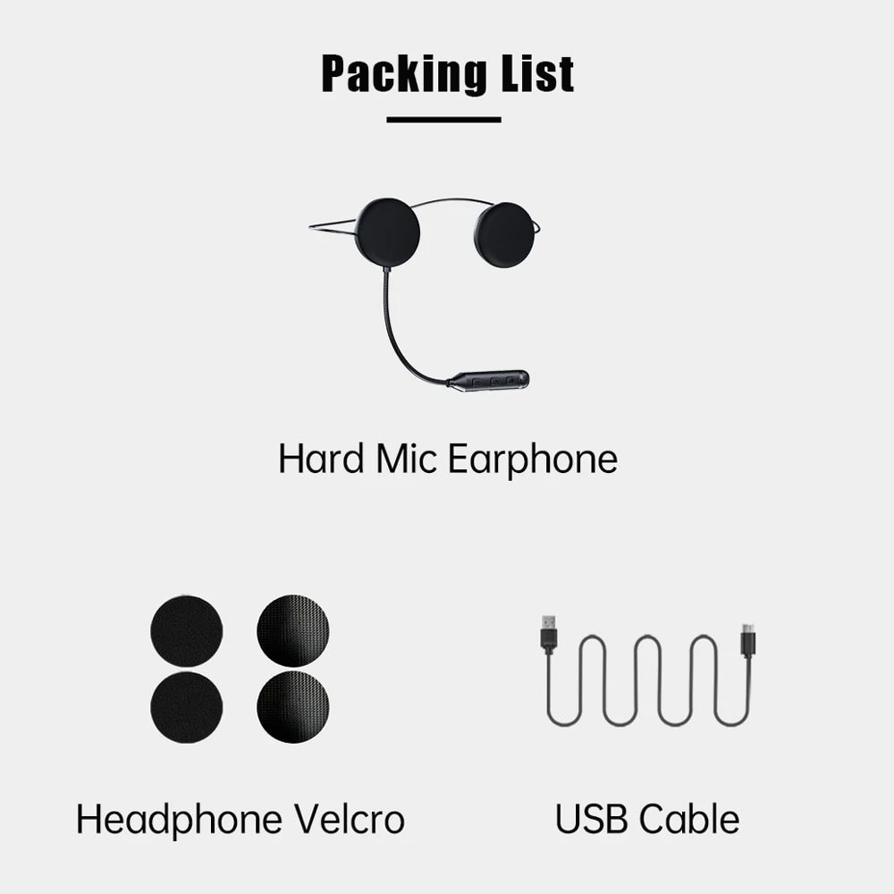 Manos libres para casco moto luvin S1 bluetooth 5.36