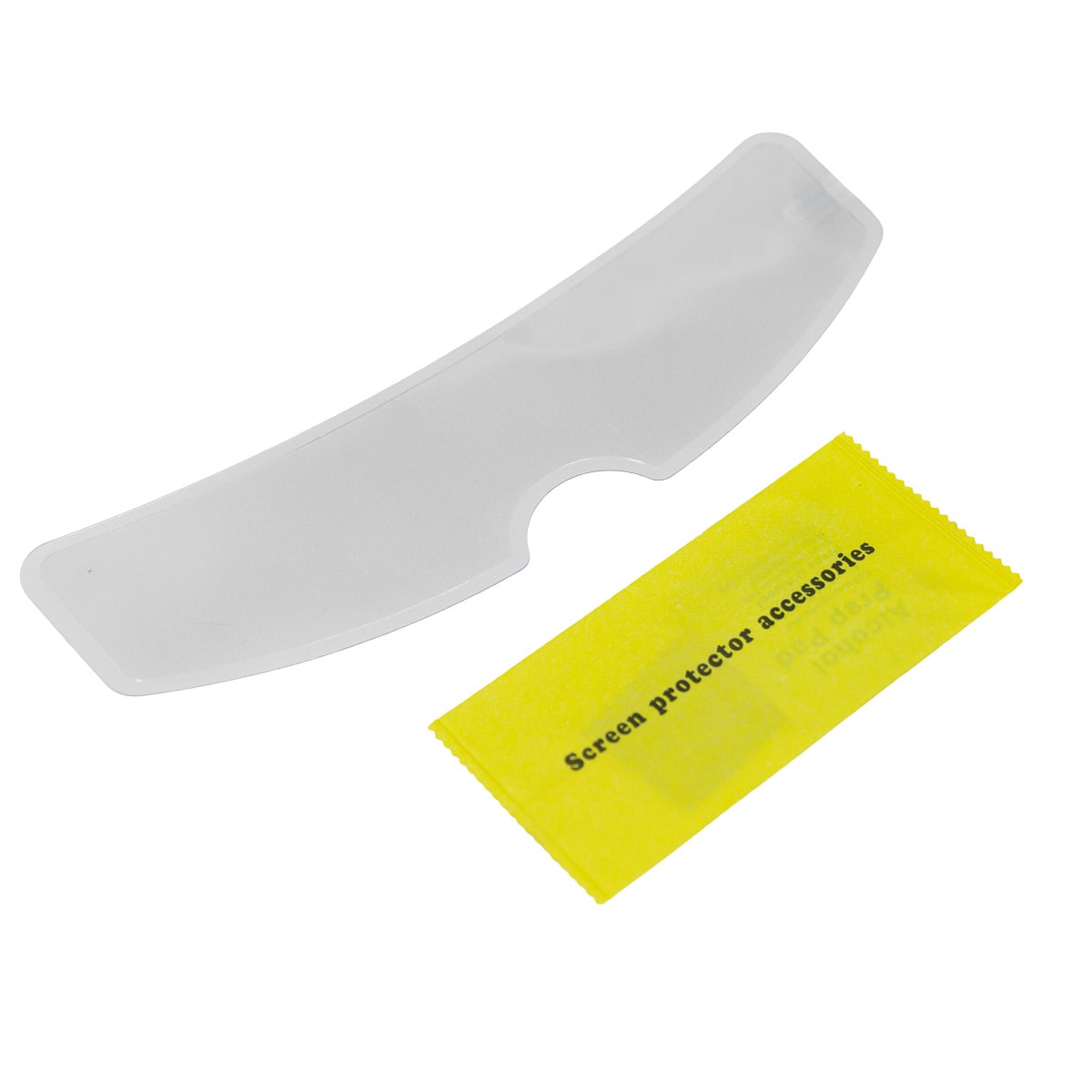 Lamina antifog para visor casco moto adhesivo 24,5x9cm2