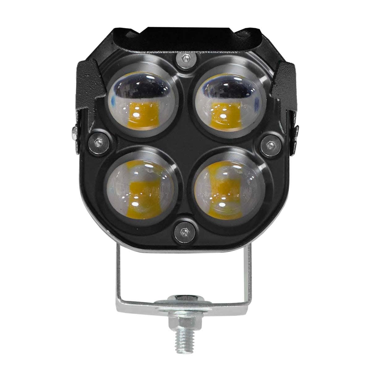 Set de neblineros 4 led halo para moto 60w2