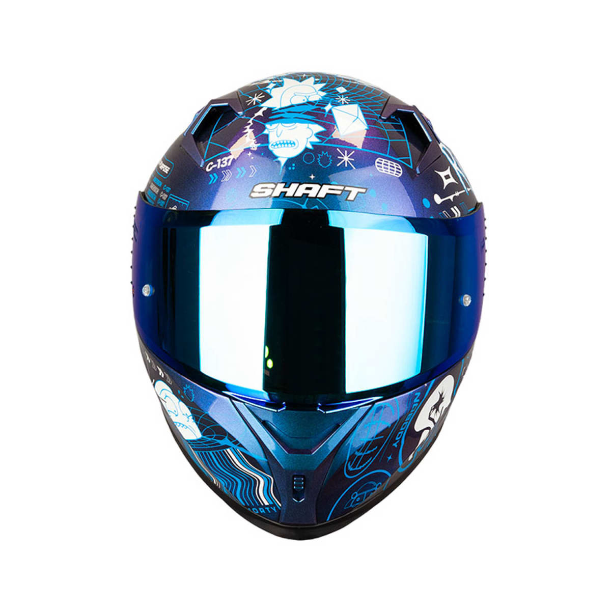 CASCO MOTO SHAFT 526SP EVO RICKVIVAL AZ INTEGRAL EDICIÓN LIMITADA3