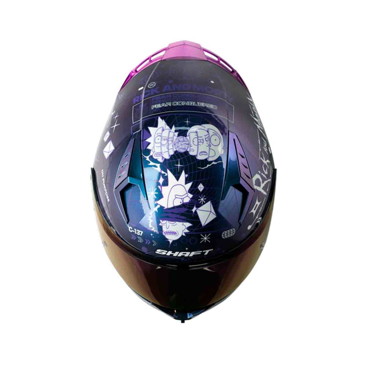 CASCO MOTO SHAFT 526SP EVO RICKVIVAL MR INTEGRAL EDICIÓN LIMITADA3