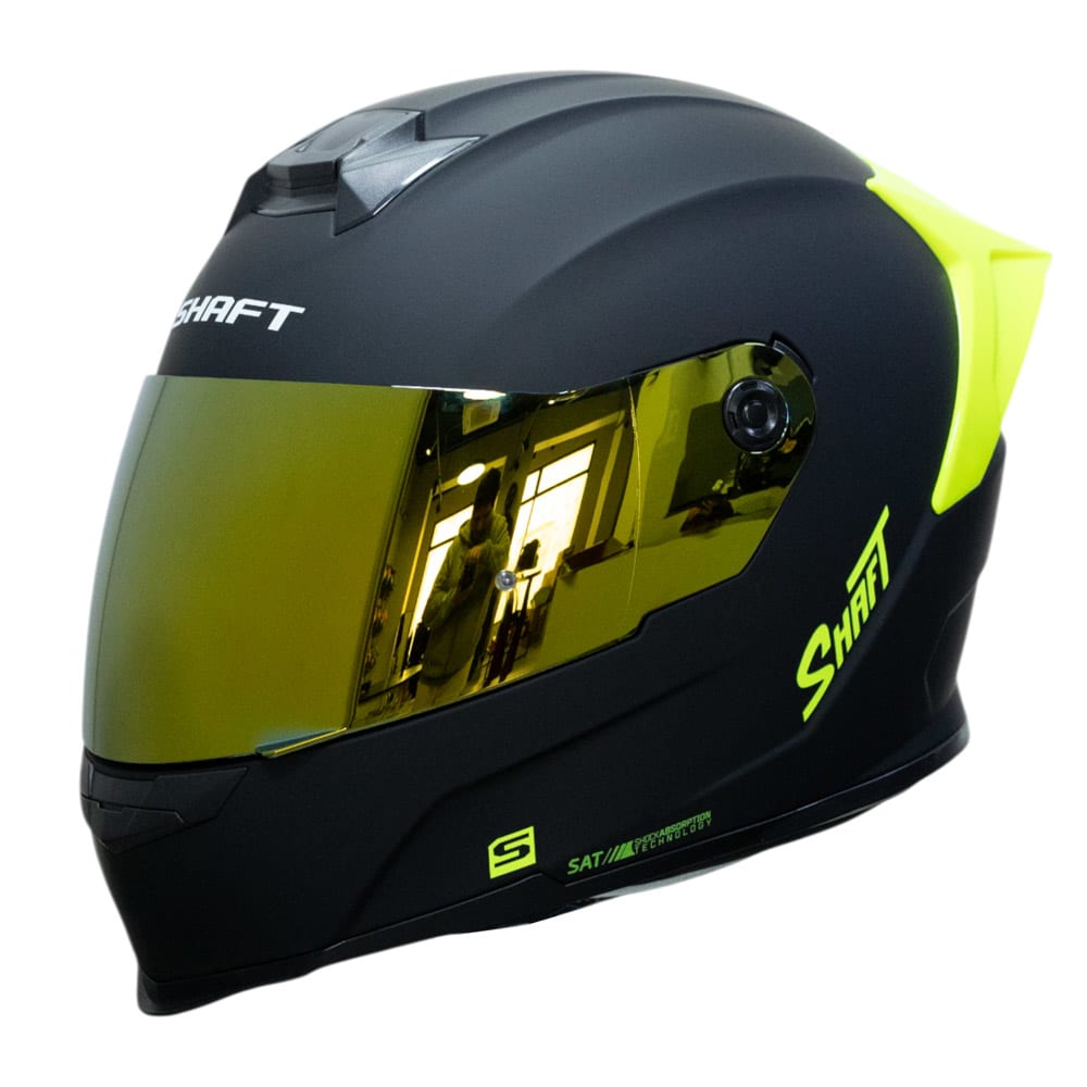 casco moto shaft 502sp solid ng neon yellow integral normal dot acreditado2