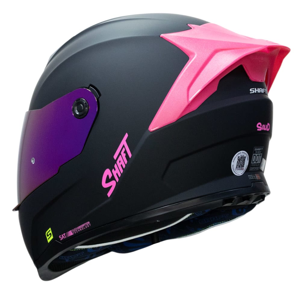 casco moto shaft 502sp solid ng rosa integral normal dot acreditado4