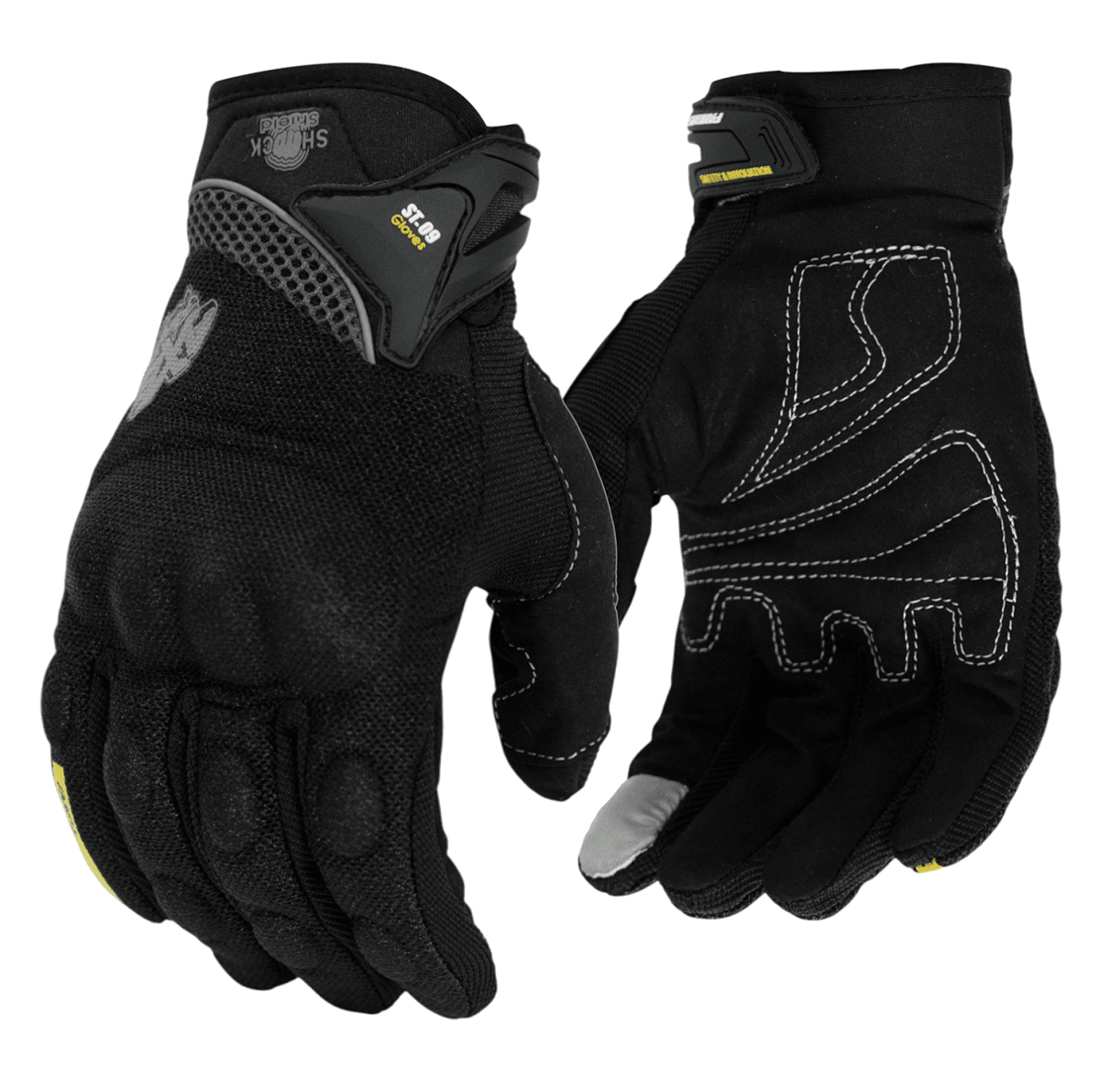 Guantes Moto Axe Con Protecciones St09 Touch1