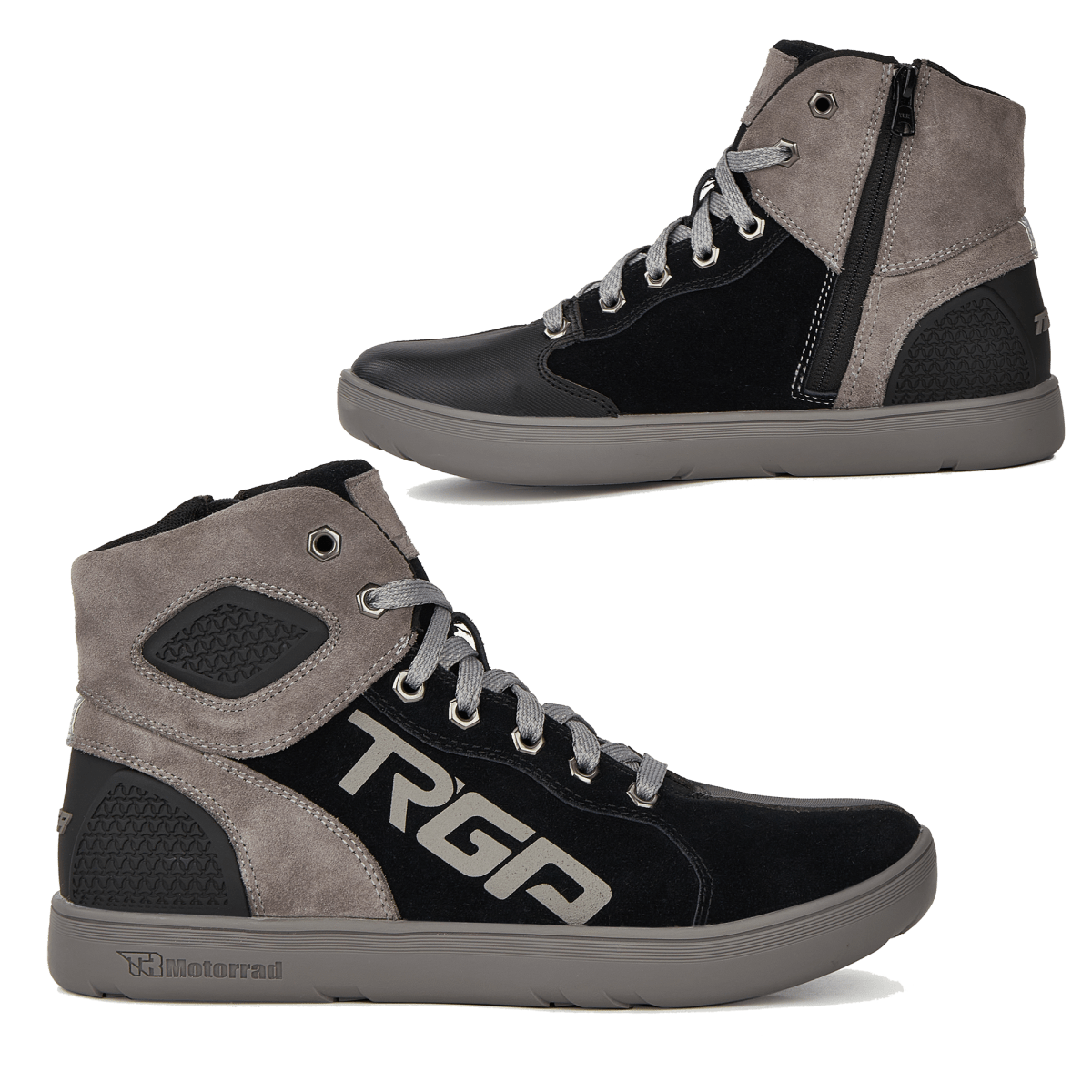 Botas Para Moto tiger racing c7 negro / gris urbanas1
