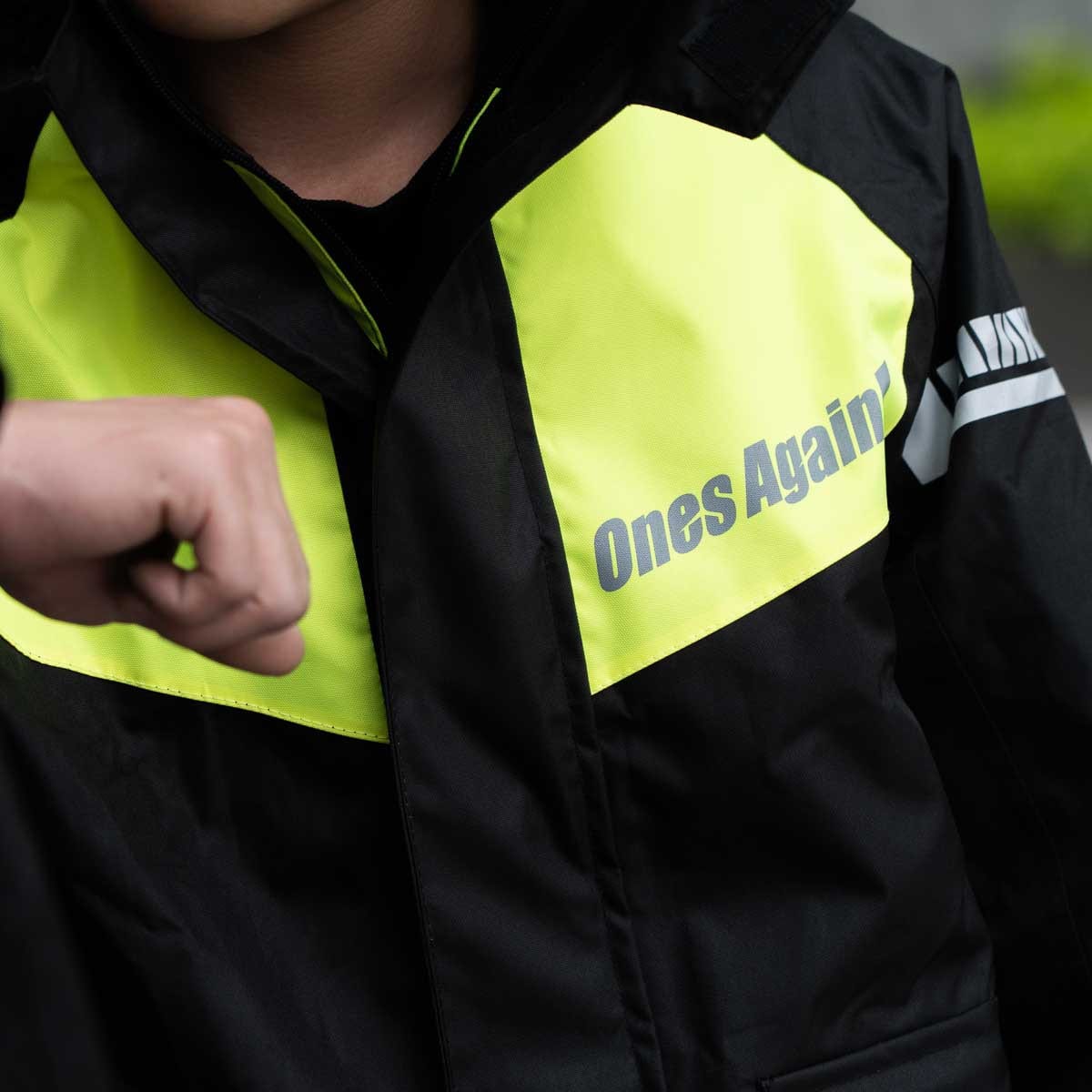 Traje impermeable para moto ones again SJ03 2 piezas2