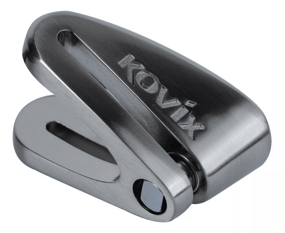 Candado De Disco Para Moto Kovix Kvz2 acero inoxidable 14mm Seguridad3