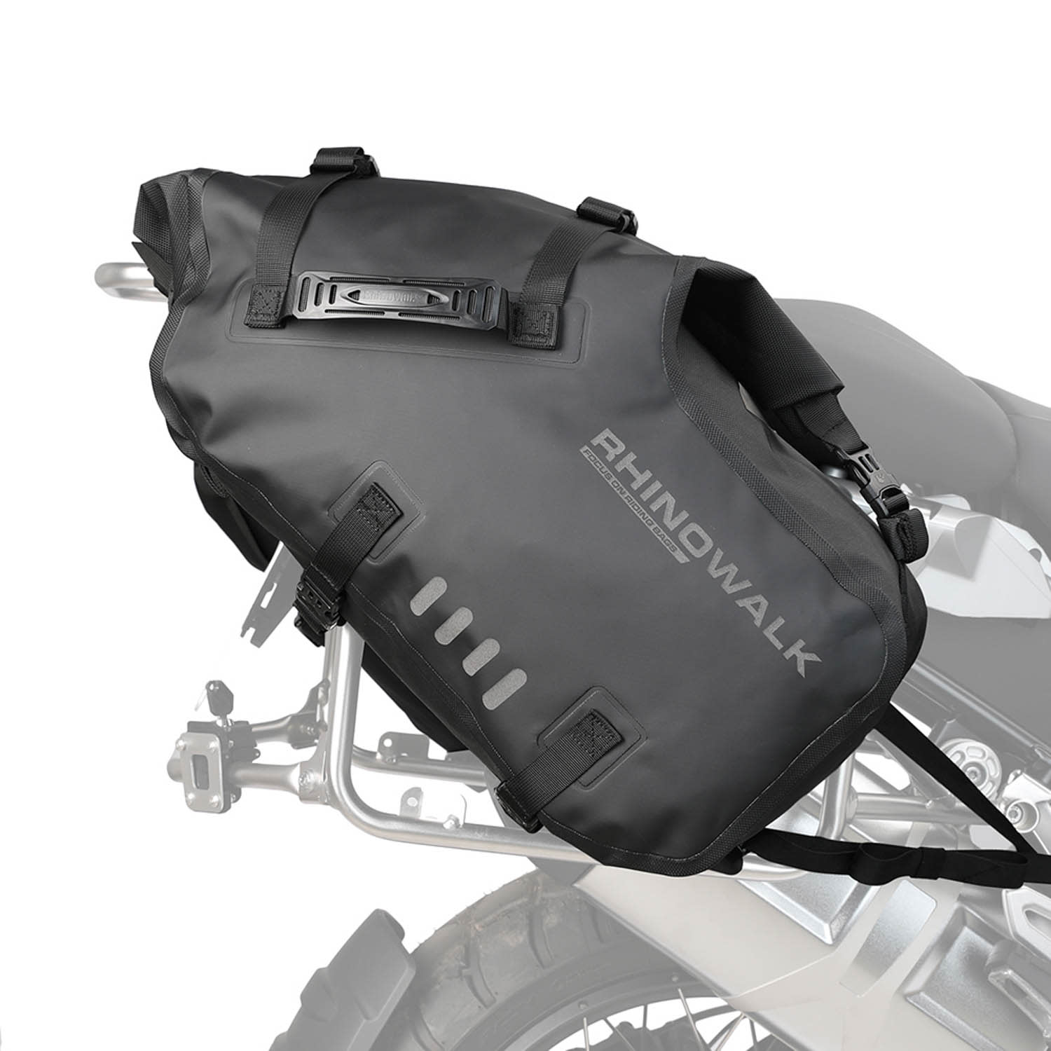 Bolsos laterales para moto Rhinowalk MT1448 48 litros impermeable