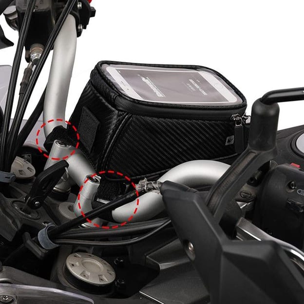 Bolso soporte celular rhinowalk rk18335 para moto | OXS