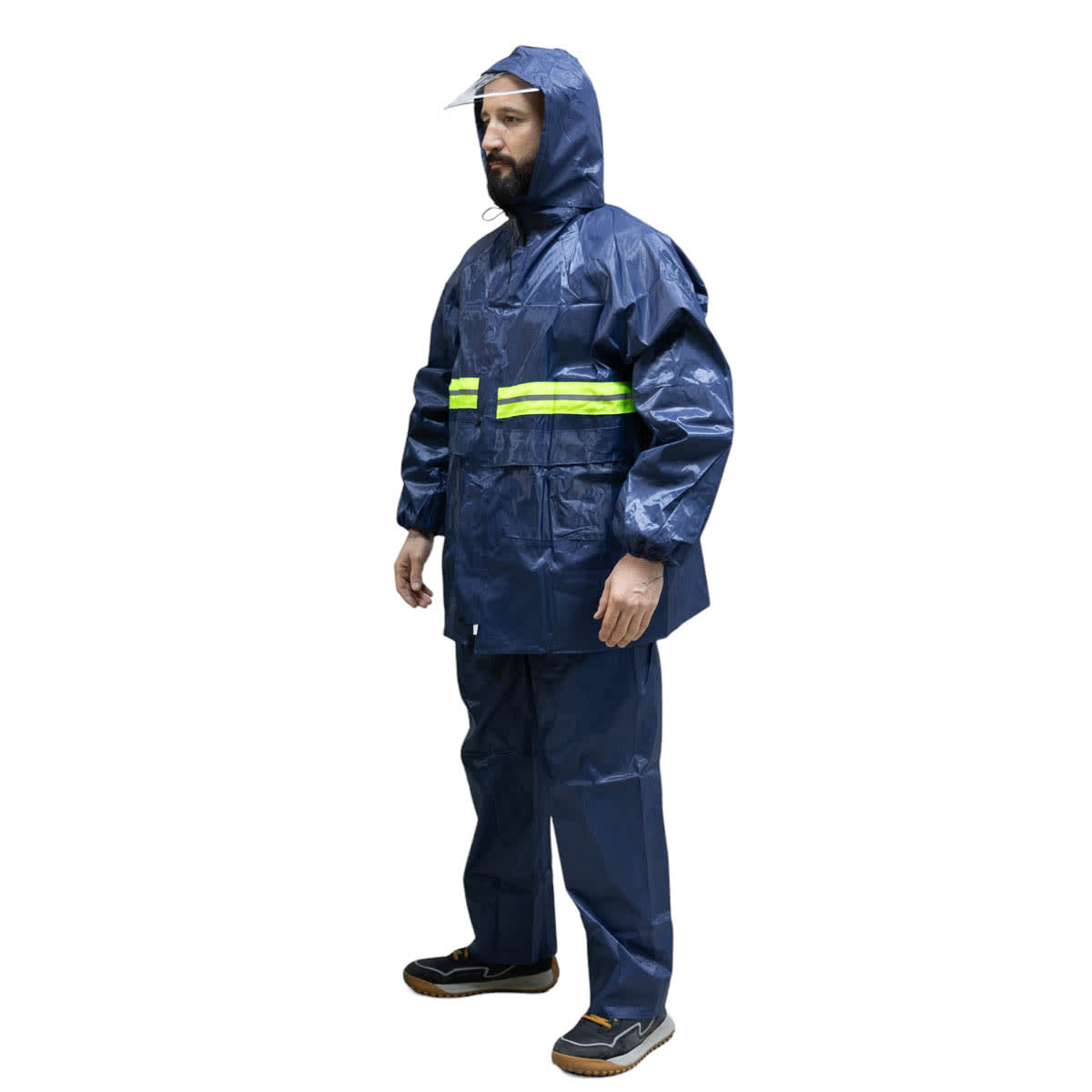 Traje impermeable para moto piezas con capucha OXS