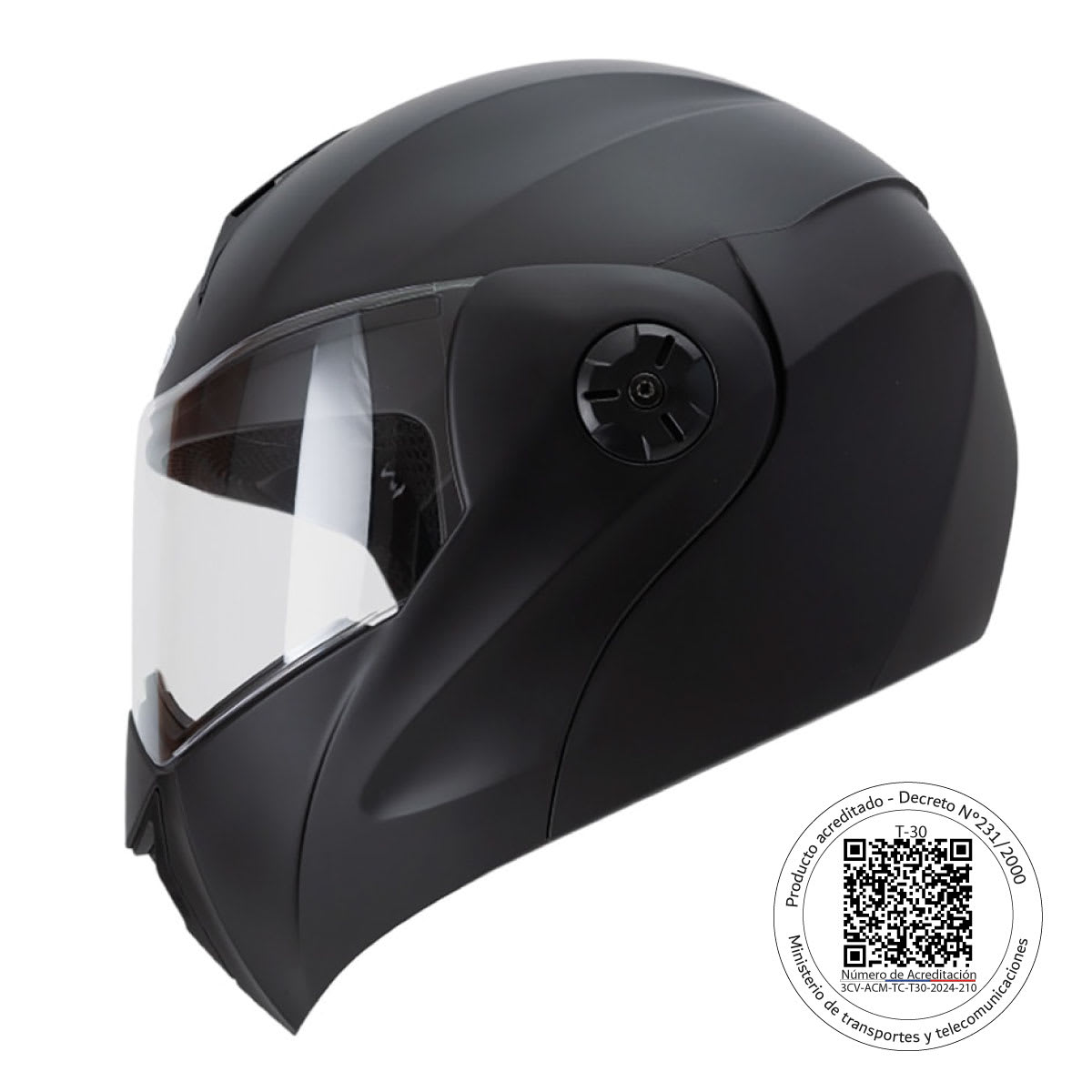 Fmvss 218 Norma Dot Cascos Casco Moto Tech T30 Abatible Solid