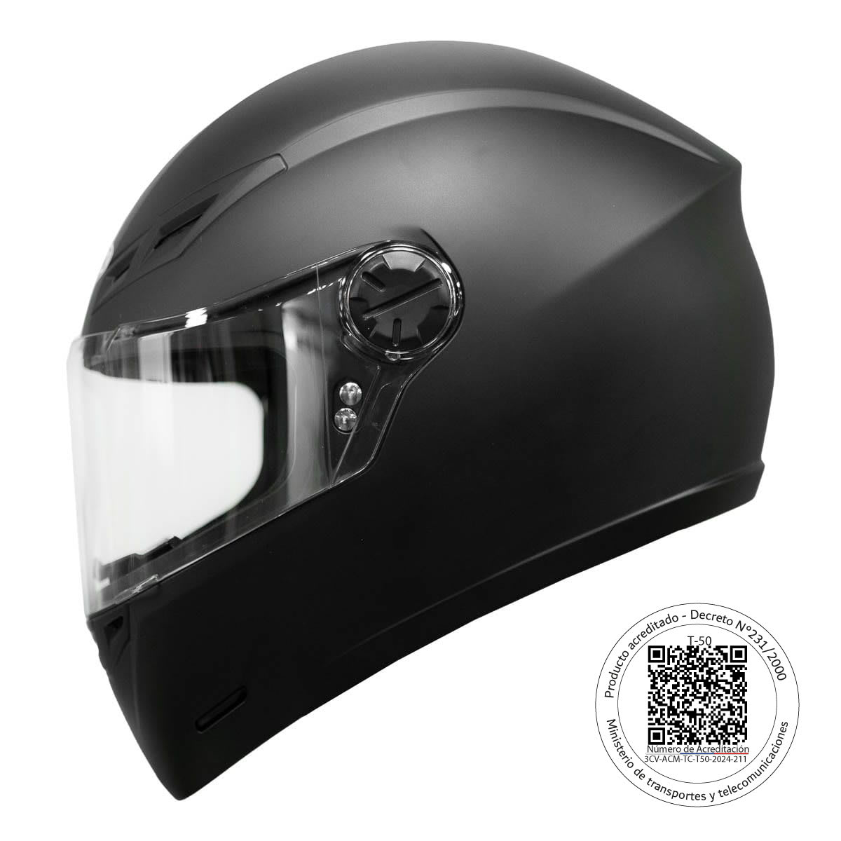 Cascos Homologados Seguridad Cascos Moto Casco Moto Tech T50