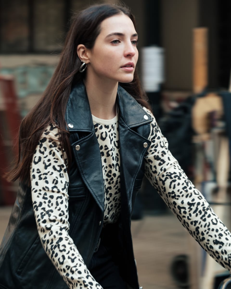 Chaqueta Cuero Vest | Bor Boutique