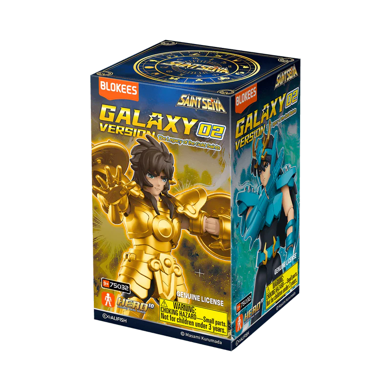 Saint Seiya Galaxy Version 02 The Legacy of the Gold Saints 9 in 1