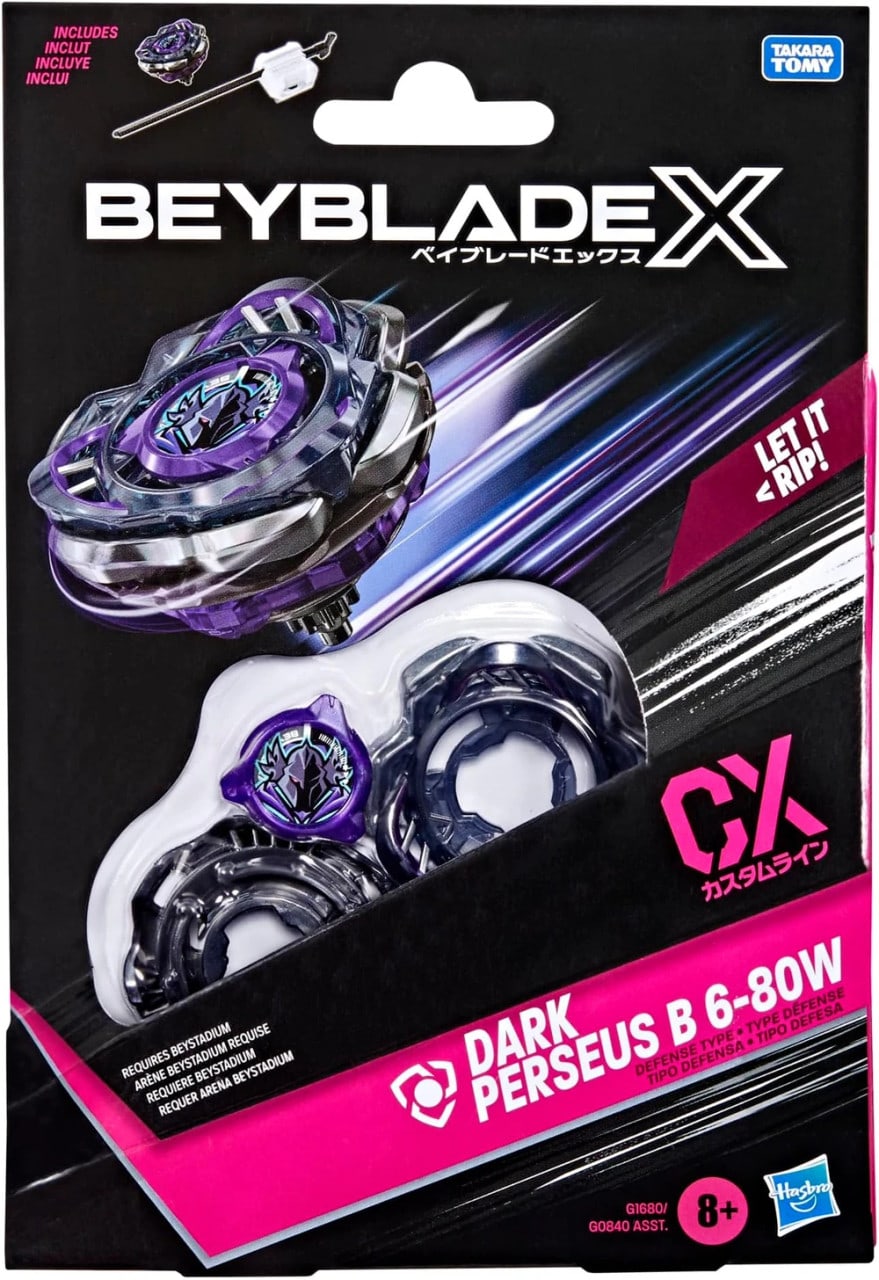 BEYBLADE X DARK PERSEUS B 6-80W DARK PERSEUS B 6-80W