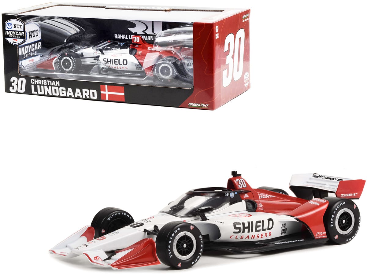 1:18 Greenlight 2022 NTT Series - #30 Christian Lundgaard/Rahal Letterman Lanigan Racing GREENLIGHT