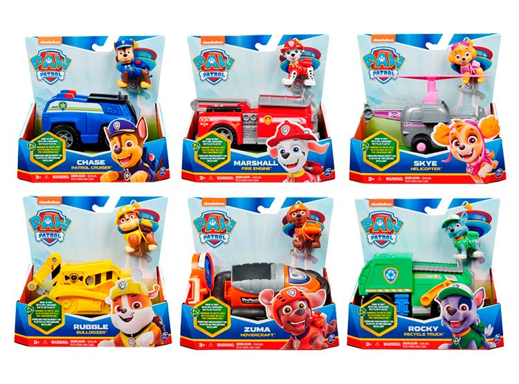 PAW PATROL VEHICULOS SOSTENIBLE SURTIDO | Juguetería Little Toys Chile
