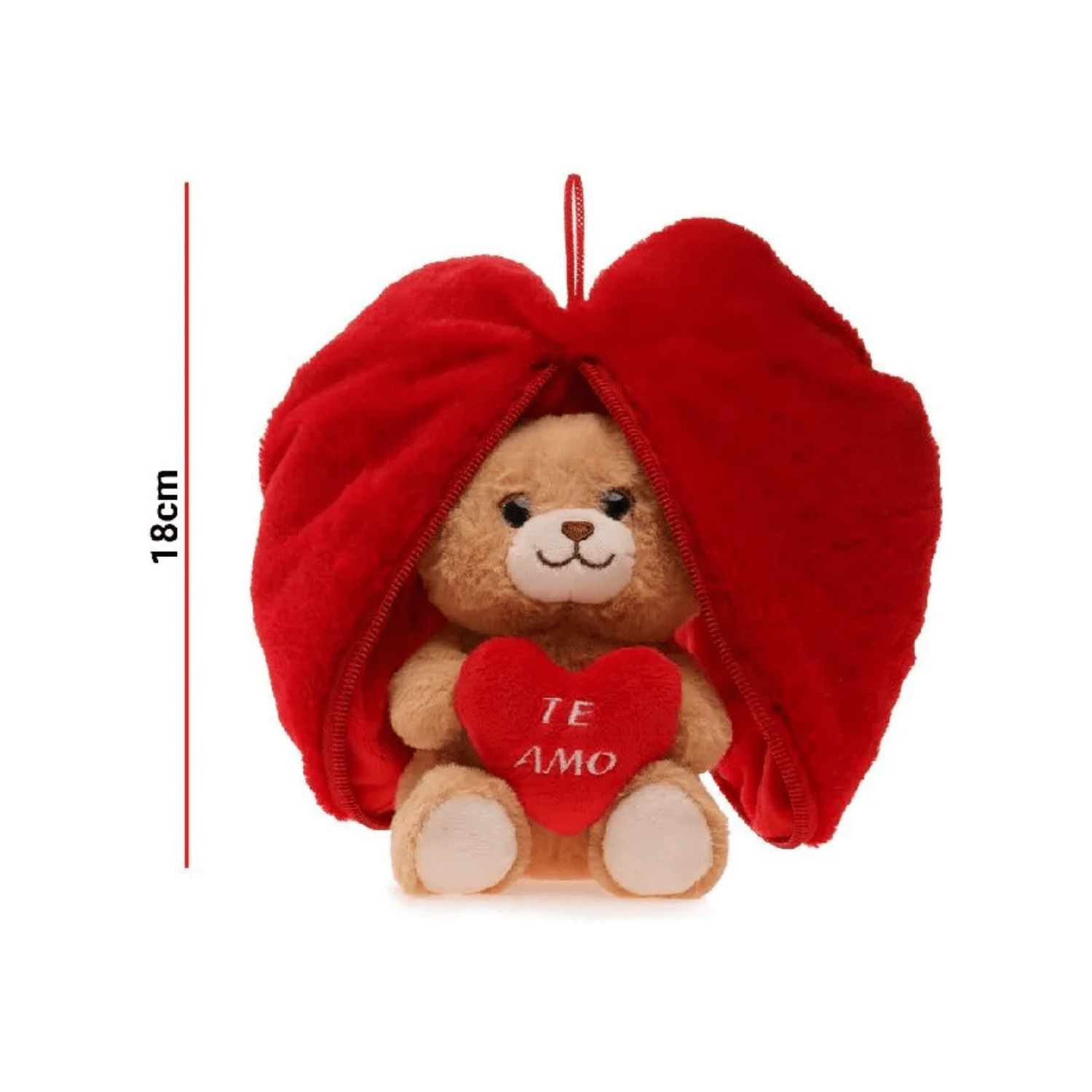 OSO EN CORAZON 18CM PHI PHI PHIPHI
