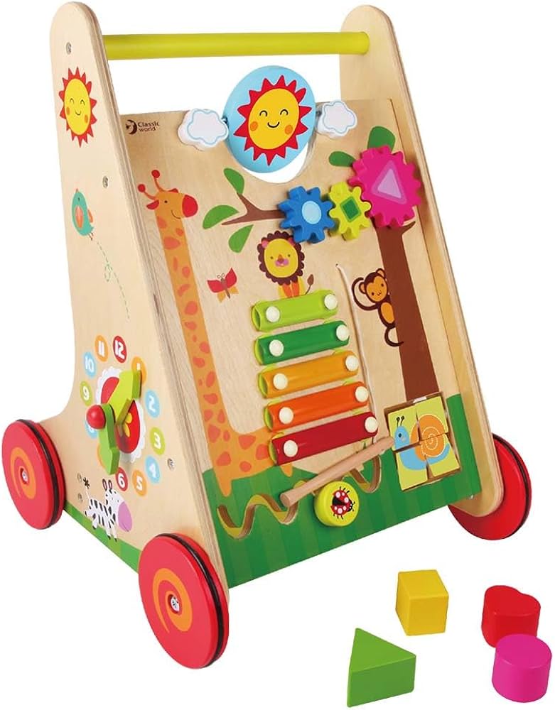 CLASSIC WORLD LEARNING WALKER MADERA SMARTBABIES