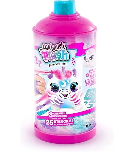AIRBRUSH PLUSH – MINI MYSTERY KIT | Juguetería Little Toys Chile