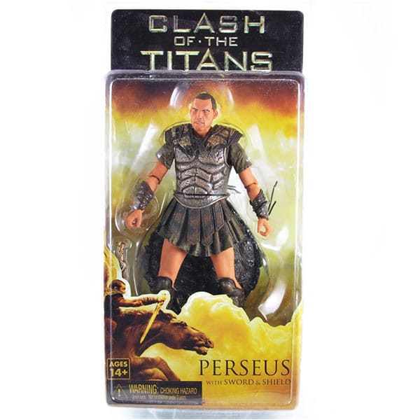 Clash Of The Titans Perseo con Espada y Escudo Figura de 7 pulgadas NECA