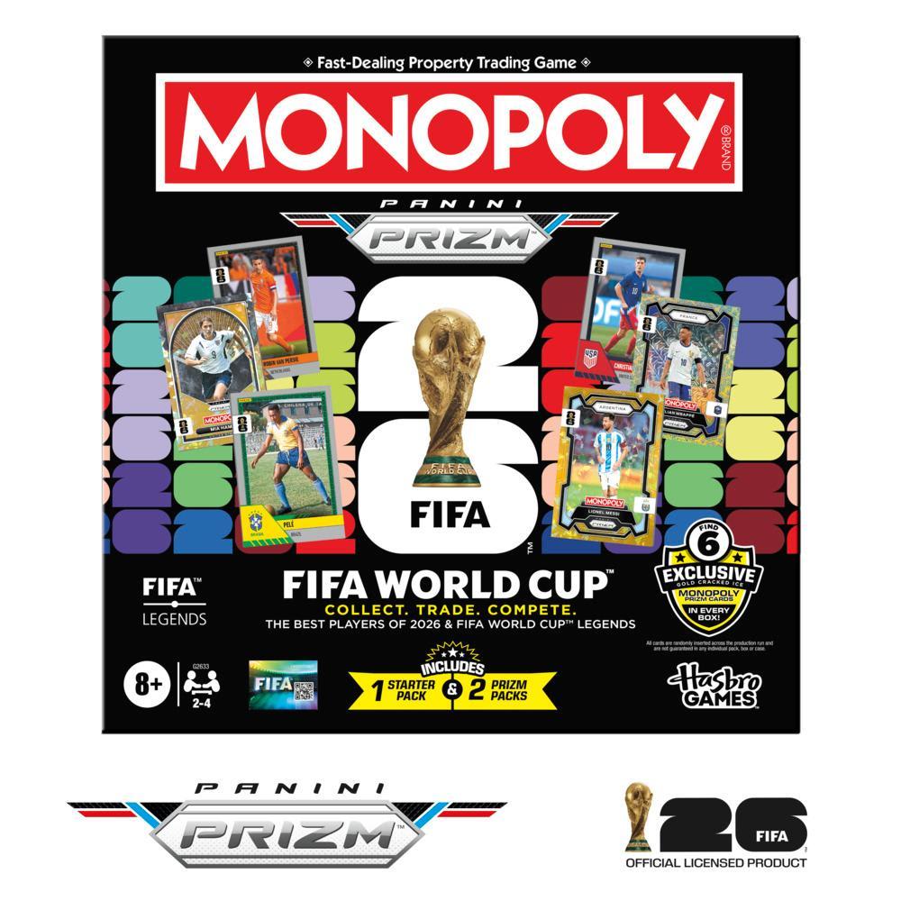 Juego De Mesa Monopoly Panini Prizm Copa Mundial De La Fifa