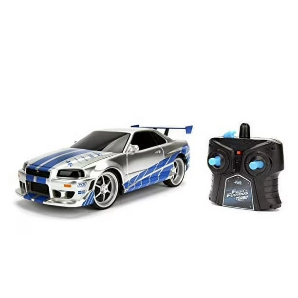 VEHICULO R Y FF R/C 2002 NISSAN SKYLINE GT-R 1 24 | Juguetería