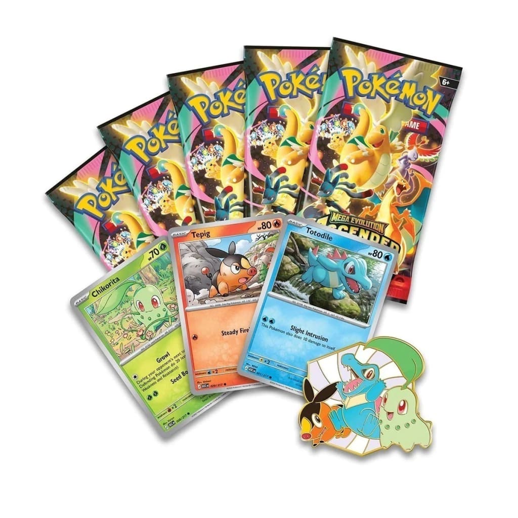 m ♡ ESPAÑOL Ascended Heroes First Partners Deluxe Pin Collection