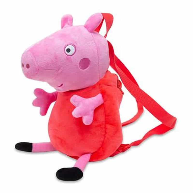 MOCHILA PELUCHE PEPPA PIG INTEK