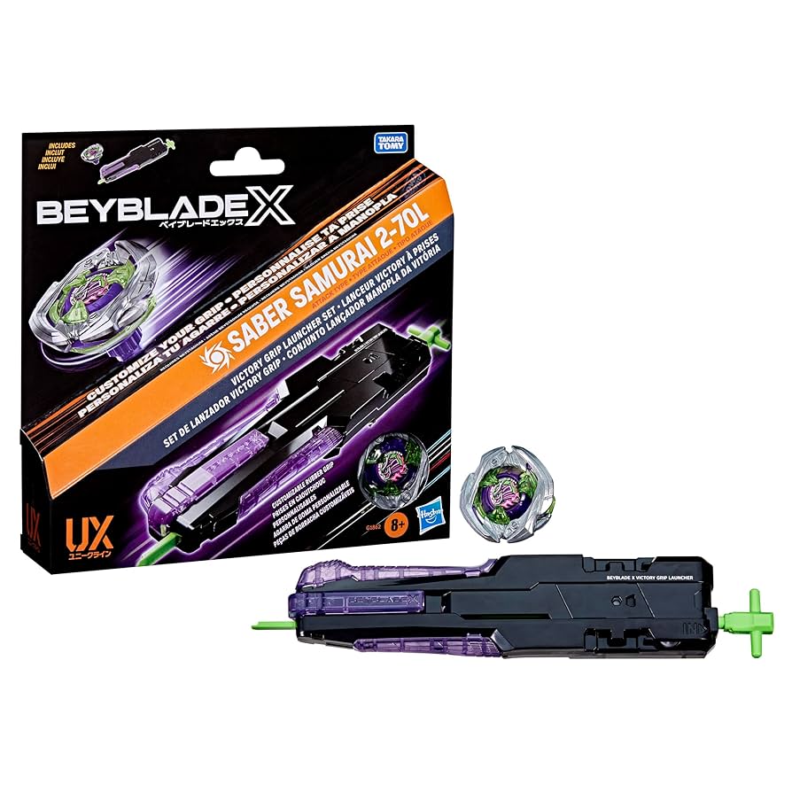 BEYBLADE X SABER SAMURAI 2-70L | Juguetería Little Toys Chile
