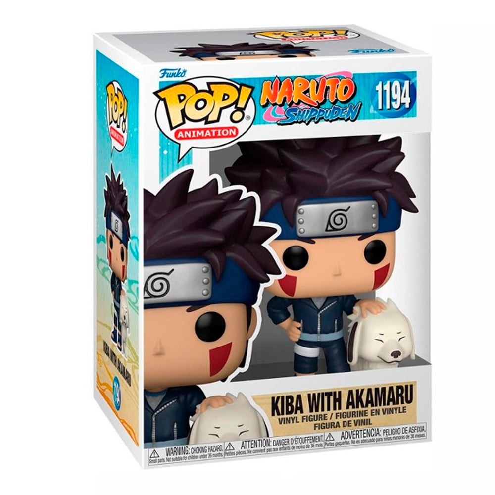 Funko Pop! Animation: Naruto-Kiba Inuzuka With Akamaru - Figura In