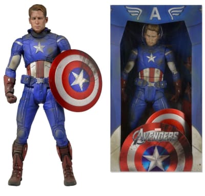 Captain America 1/4 Scale Figures Battle1