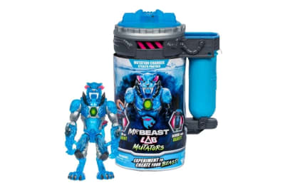 MRBEAST Figura Mutadores Cámara de Mutación CDU Stealth Panther Azul Claro1