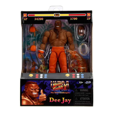 FIGURA STREET FIGHTER  DEE JAY ACTION FIGURE 15CM2